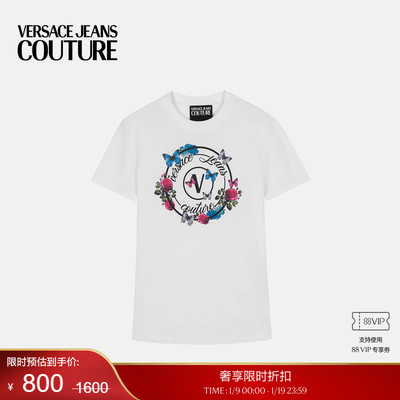 【季末优惠】VERSACE JEANS COUTURE 女士T恤