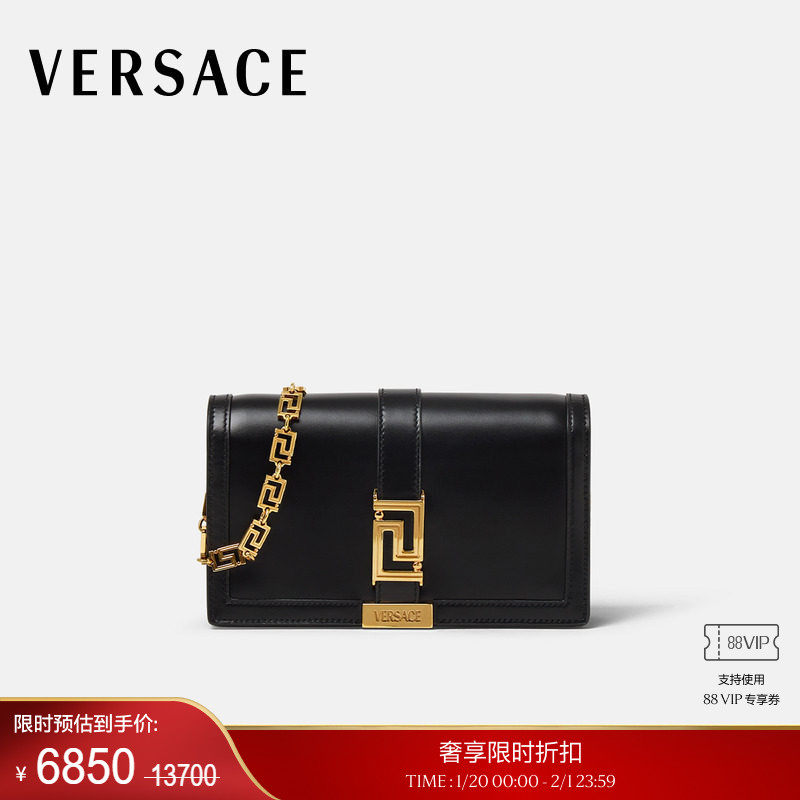 【季末优惠】VERSACE/范思哲 女士Greca Goddess手拿包,箱包皮具/热销女包/男包,手拿包,淘宝优惠券,粉丝福利购,淘宝优惠卷