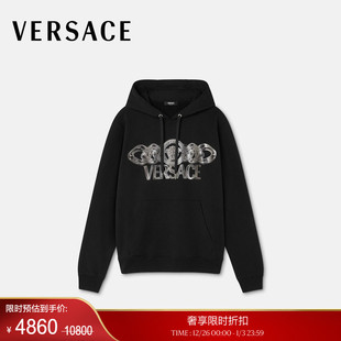 VERSACE 范思哲 男士 末优惠 Medusa Chain连帽衫 季