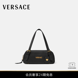 女士Versace 范思哲 VERSACE Tag保龄球单肩包 24期免息