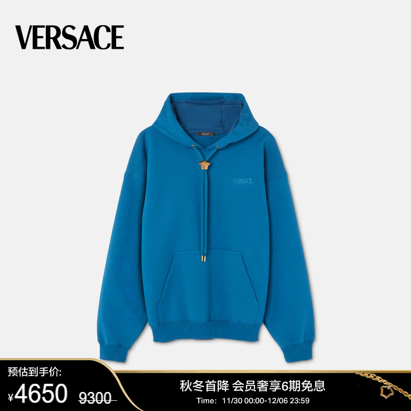 【秋冬首降】VERSACE/范思哲 男士Medusa连帽衫美杜莎卫衣
