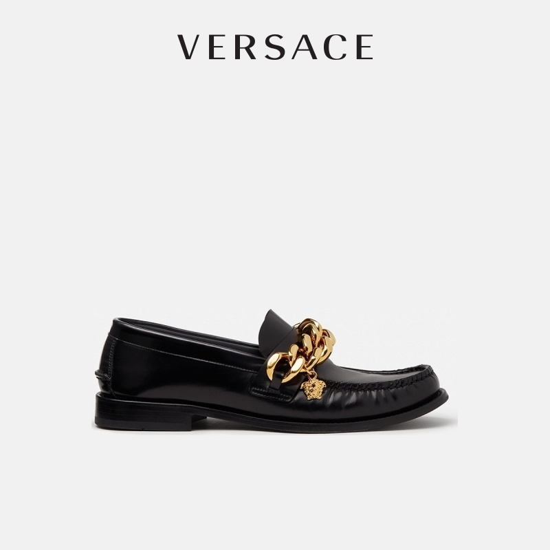 VERSACE/Van Simi Tussauds Мужские повседневные кожаные туфли Lefu обувь