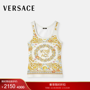 季 女士UnderwaterBarocco修身 末优惠 范思哲 坦克背心 VERSACE