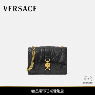 范思哲 VERSACE 女士Kleio绗缝斜跨包 24期免息