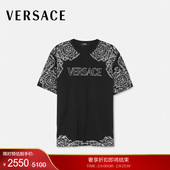季 男士 末优惠 VERSACE 范思哲 Barocco T恤