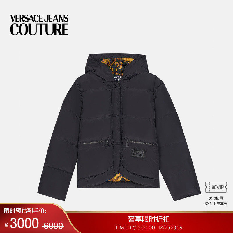 【季末优惠】VERSACE JEANS COUTURE 女士羽绒服