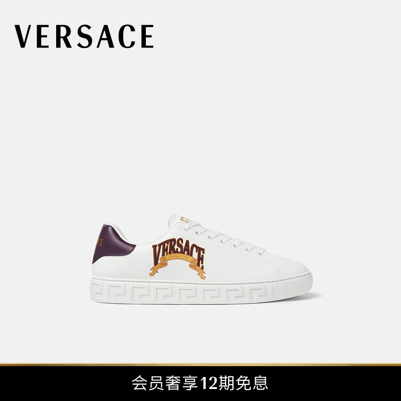 【新品】VERSACE/范思哲 男士Acanthus Varsity Greca运动鞋
