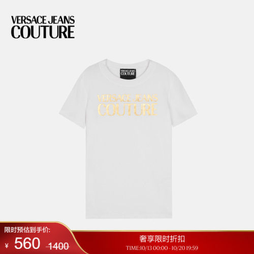 【季末优惠】VERSACE JEANS COUTURE 女士T恤