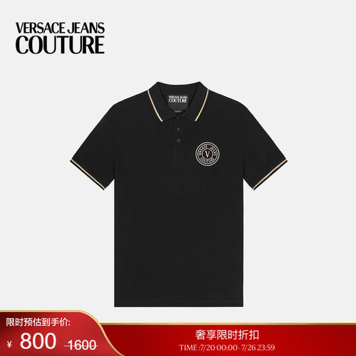 【季末优惠】VERSACE JEANS COUTURE 男士POLO衫