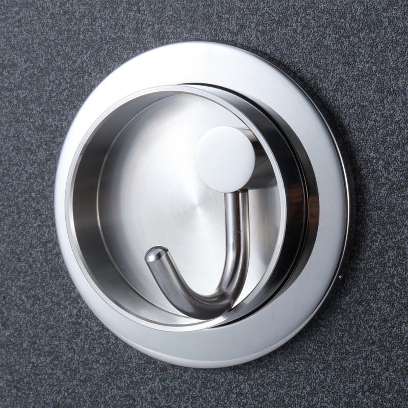 挂衣钩可旋转隐藏式重力钩