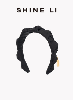 SHINE LI李姗【都市风格系列】结饰金属牌发箍 出游度假设计师款