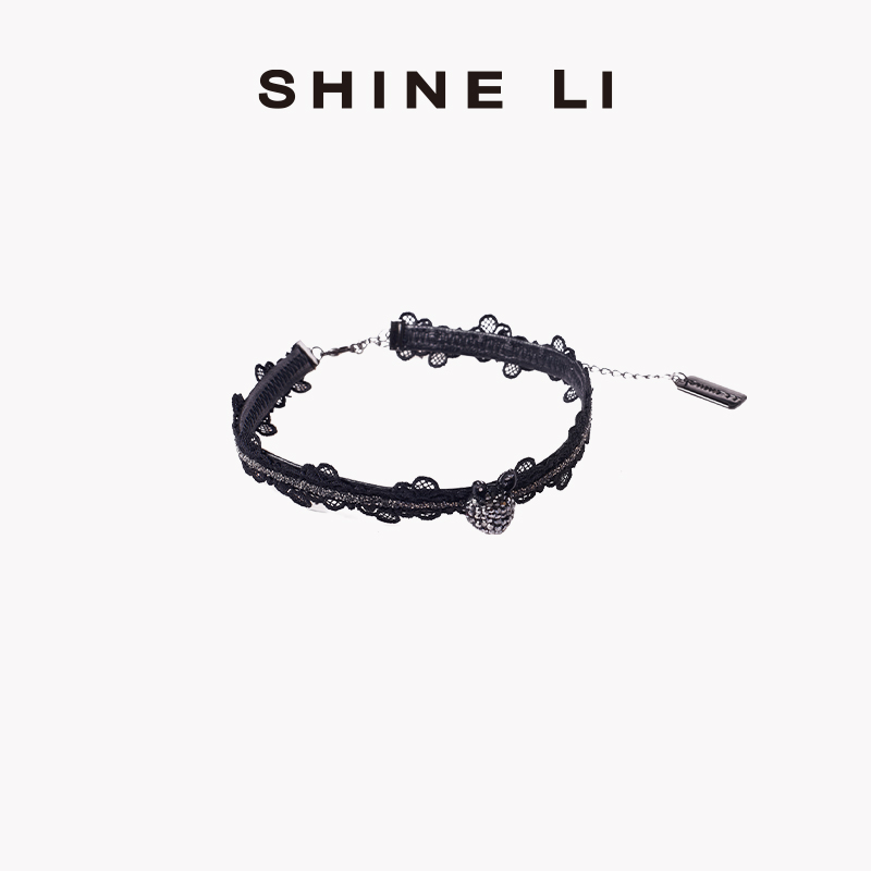 闪钻颈链ShineLi蕾丝