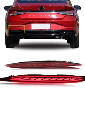 适用于Elantra伊兰特 2021 LED后杠灯警示灯转向灯3功能