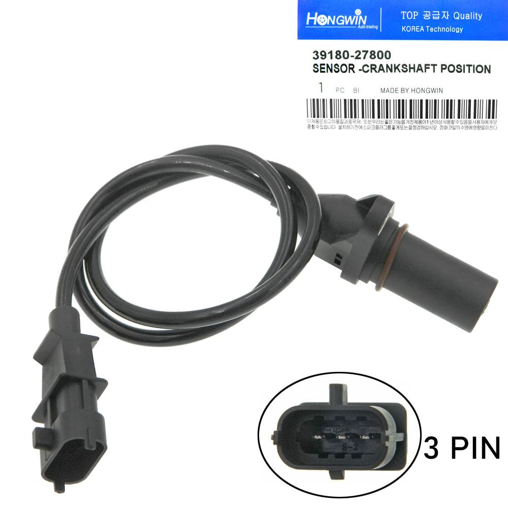 适用于现代圣达菲 汽车 曲轴位置传感器 39180-27800 3918027800