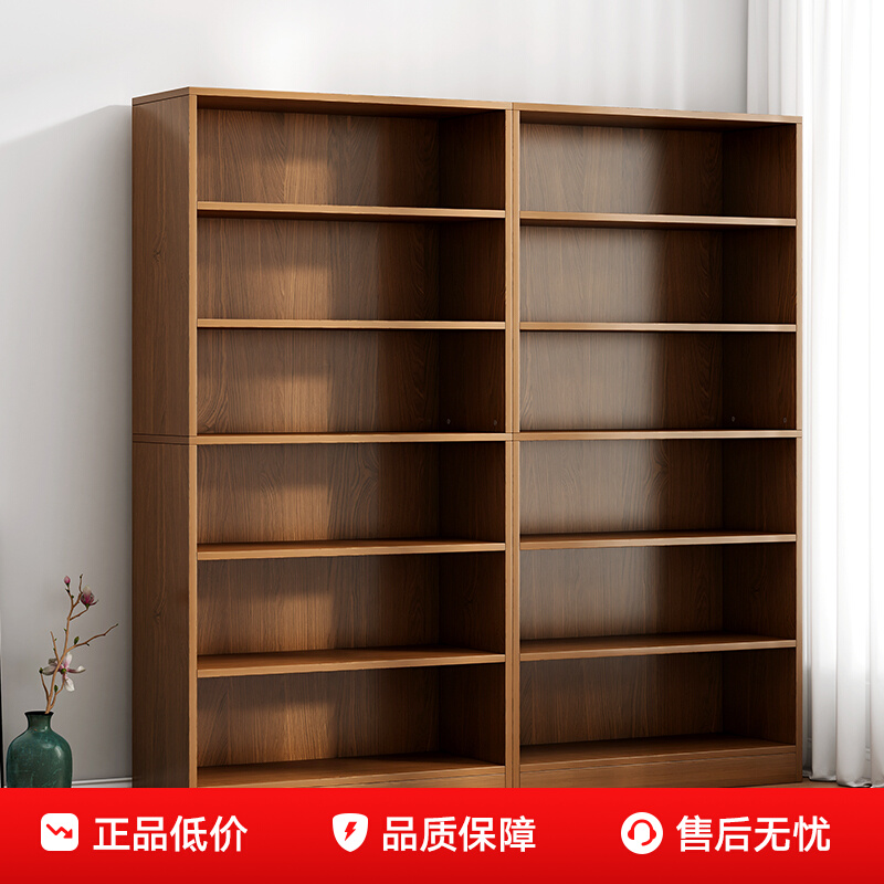 书架落地置物架卧室收纳柜子展示柜多层置物柜家用组合柜简易书柜