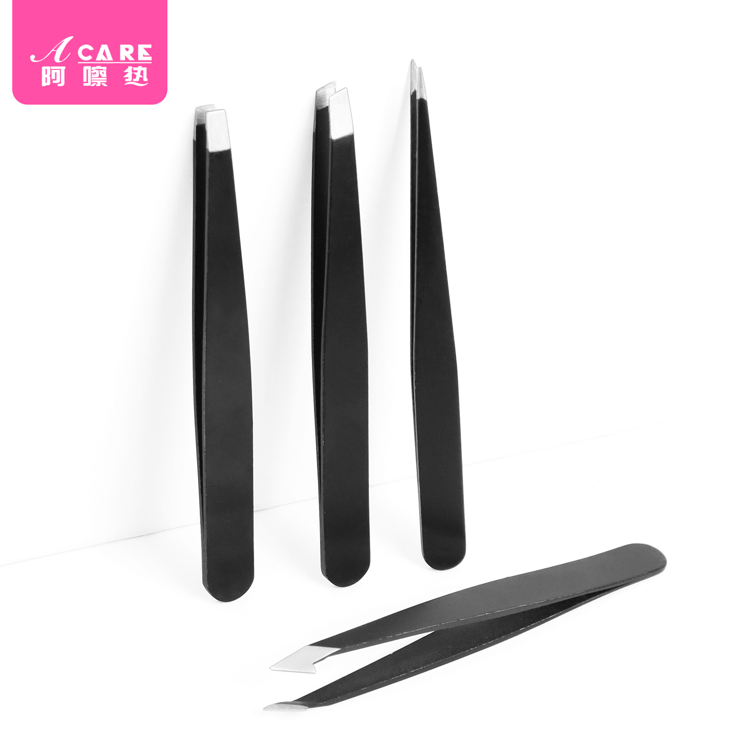 眉夹C2Azoq001-脸部镊子修眉男拔胡子胡须眉毛夹夹头发美容工具