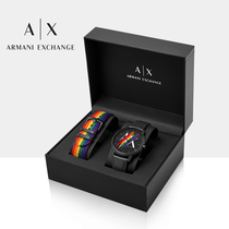 Armani阿玛尼手表官方正品手表男士石英欧美腕表黑武士礼盒AX7120