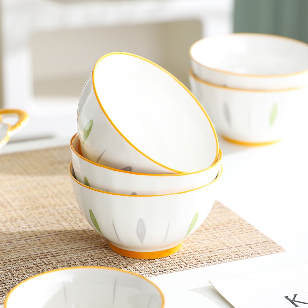 釉下彩陶瓷碗家用米饭碗吃饭碗