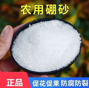 农用阳台种菜养花肥料庭院硼砂预防黄叶黄化提高作物品质口感绿叶