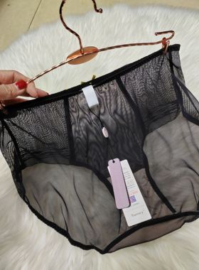 茶茶推荐曲美品牌底裤97330网纱舒适透气柔软亲肤包臀中腰无痕