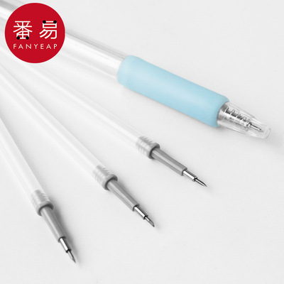 10Y笔刀AC1S40-手帐专用刻刀手账贴纸手作高颜值少女心裁纸按动小