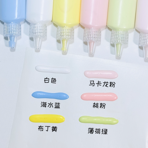 睿季22毫升仿真果酱胶奶油胶食玩自制蛋糕diy手机壳材料包