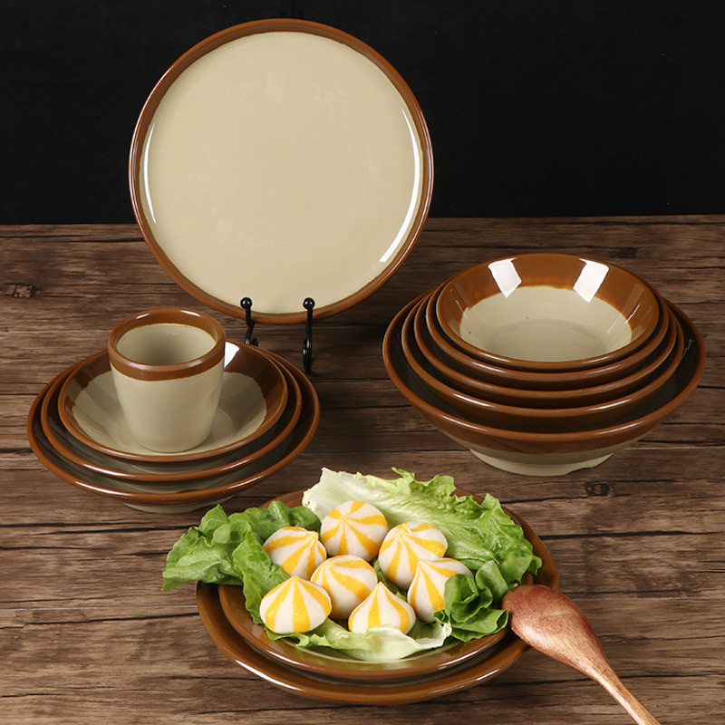 景区摔碗酒三两酒古城老式土碗乞丐碗习俗景点剧组拍照道具家用碗