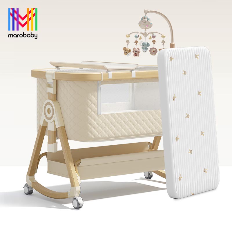 marobaby启梦家新生婴儿拼接大床