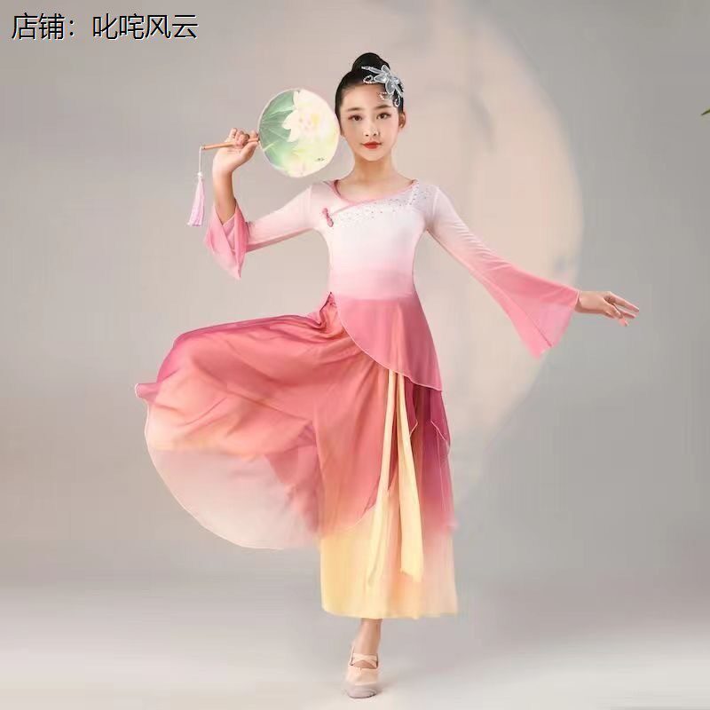 竹马谣演出服儿童女童幼