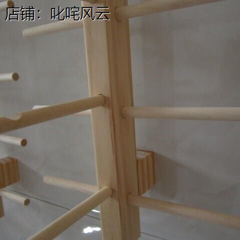放眼镜的架子墙壁实木展