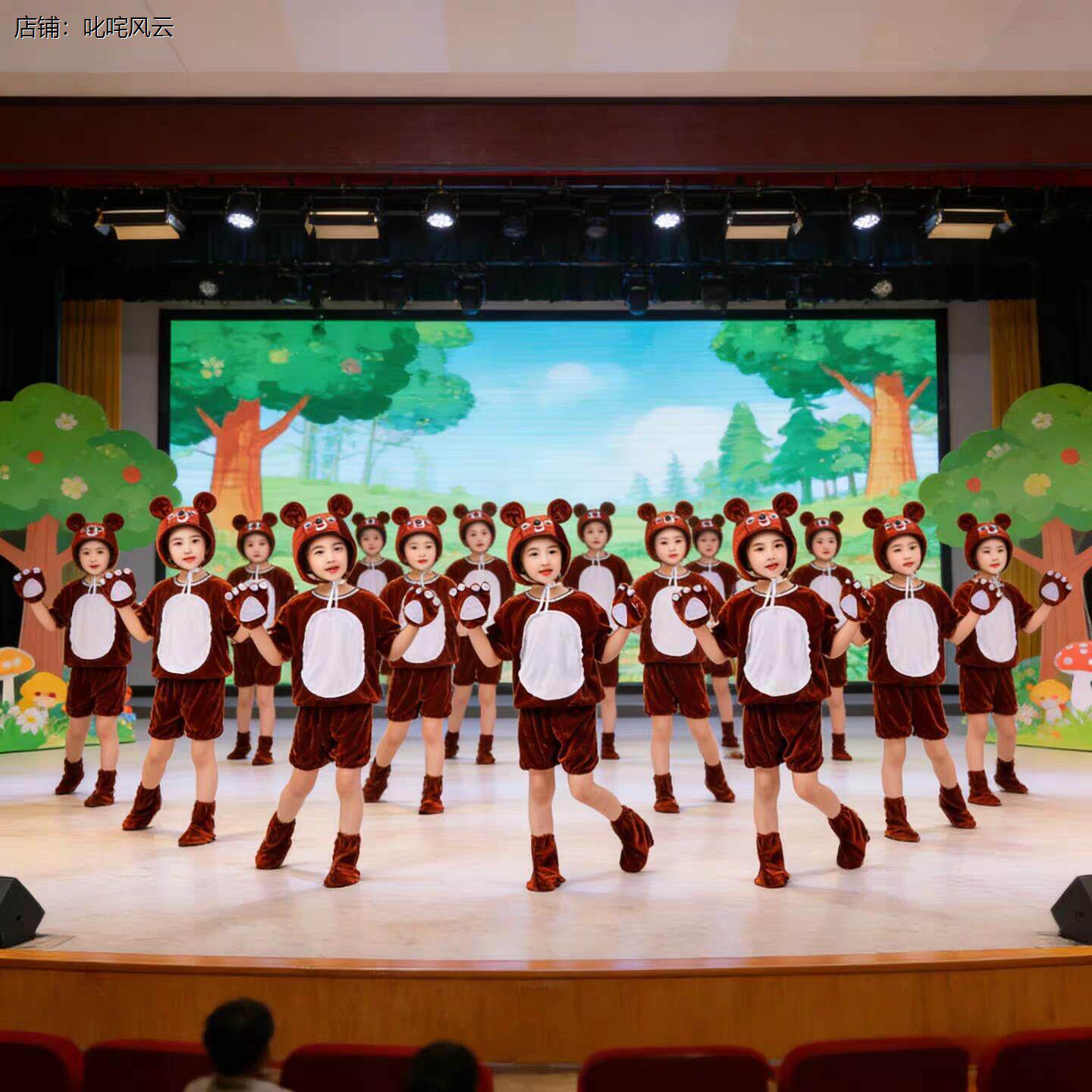 幼儿园小熊演出服童六一