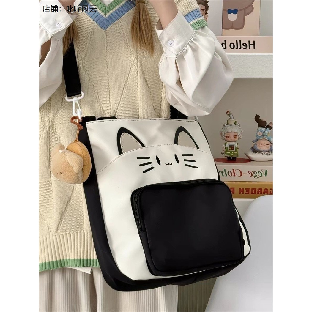 可爱小清新小猫咪斜挎包