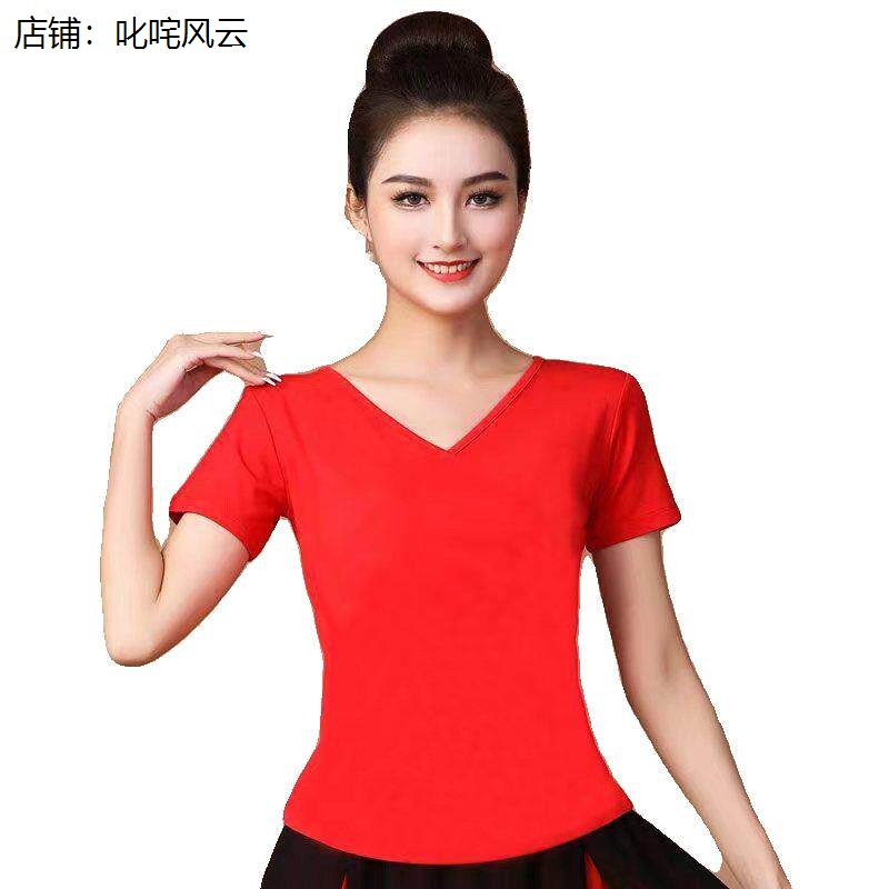 广场舞服装女新款跳舞上