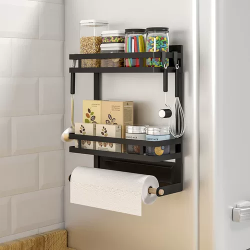 Магнитная ледяная стойка для хранения стойки с боковым хранением.