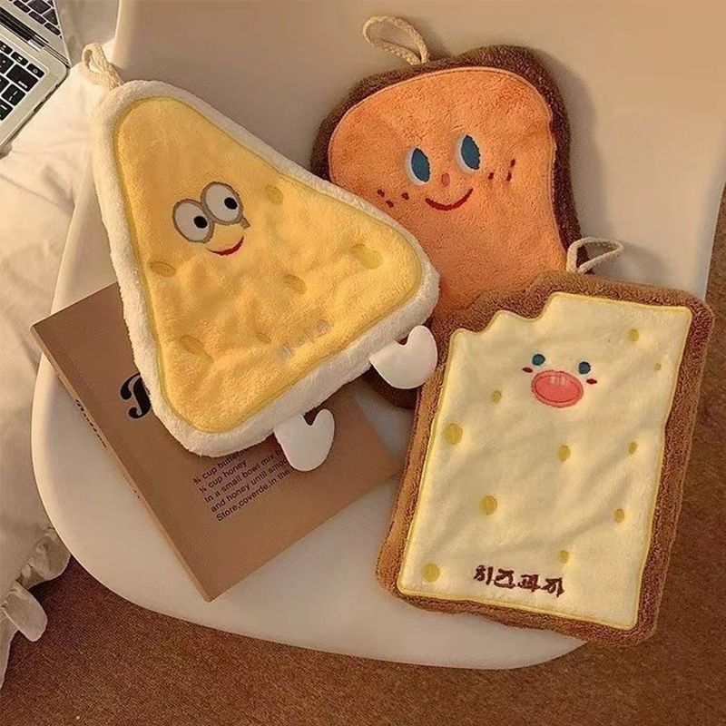 可爱挂式吸水手巾加厚速干