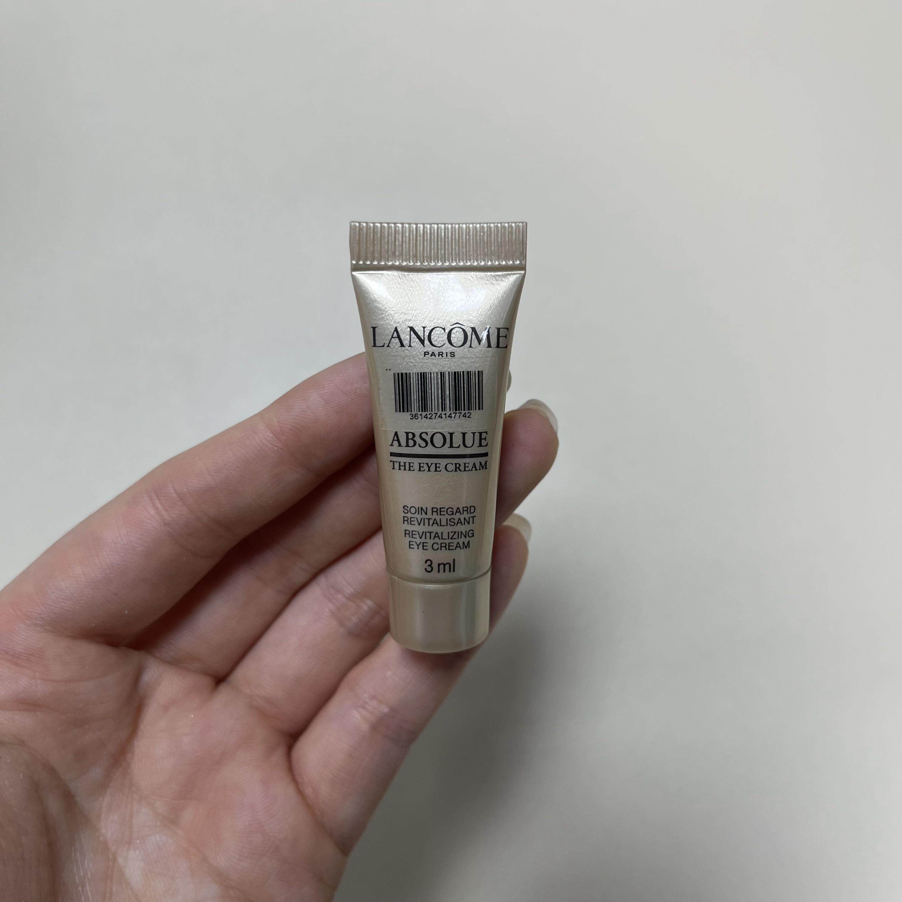 国内专柜 新款 兰蔻全新菁纯眼霜3ml小样 淡纹修护紧致