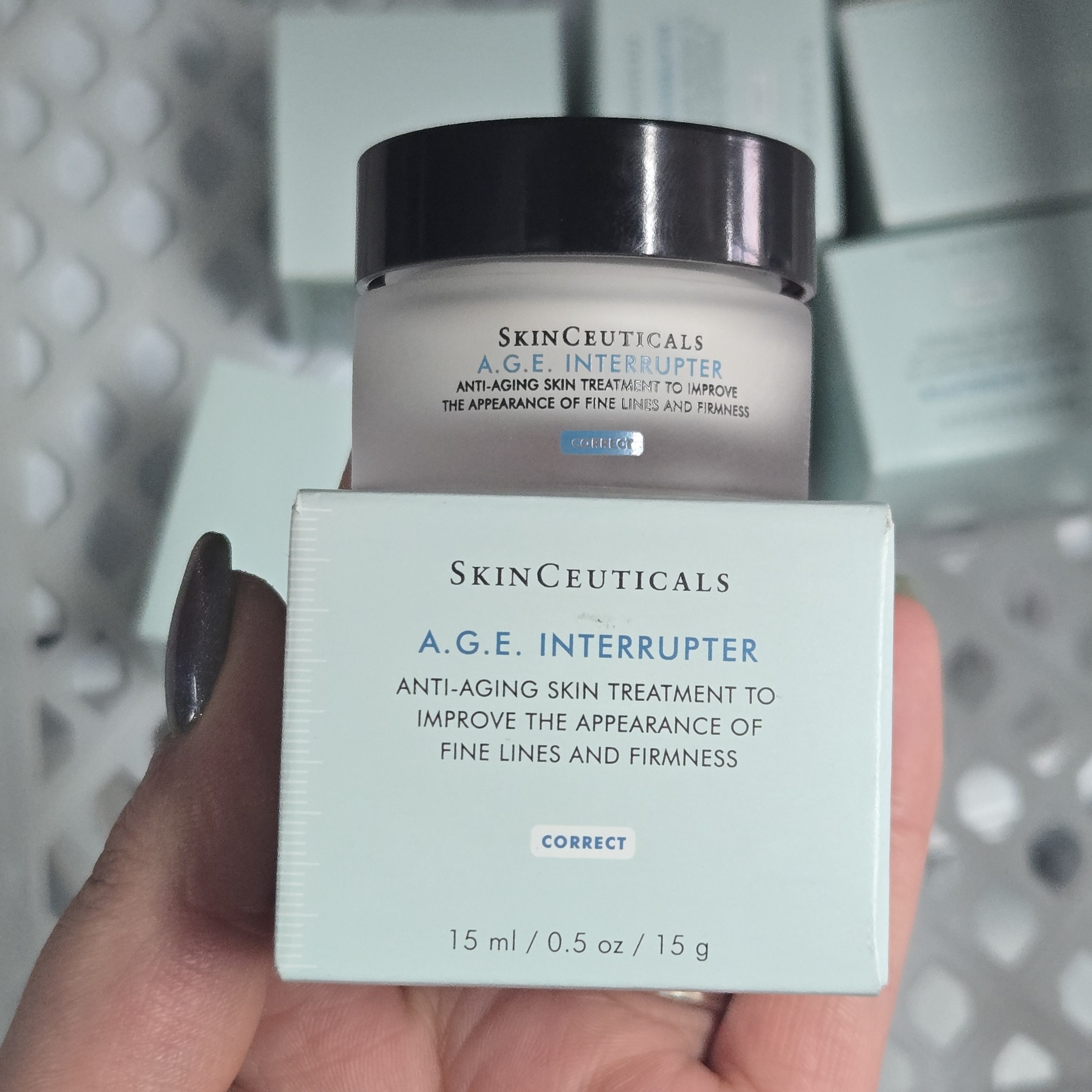 修丽可AGE面霜 紧致塑颜精华霜15ml小样 玻色因修护紧致