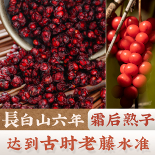 东北长白山北五味子野生种子泡茶水中药材正品干货250g包邮菟丝子
