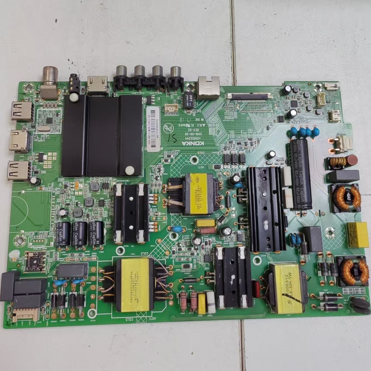 康佳LED49R710主板 35022344屏 72001564YT