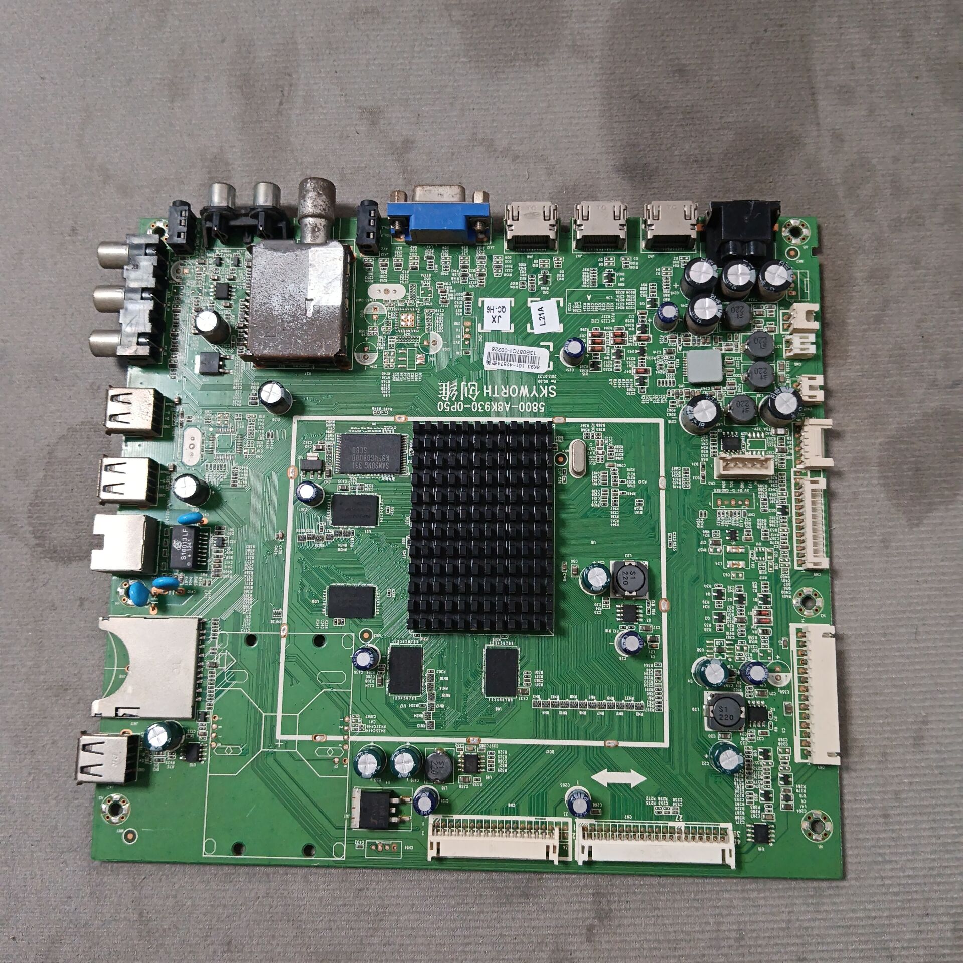 原装 创维65E810U 58E780U主板5800-A8K930-0P50 屏V650DK1-LS1