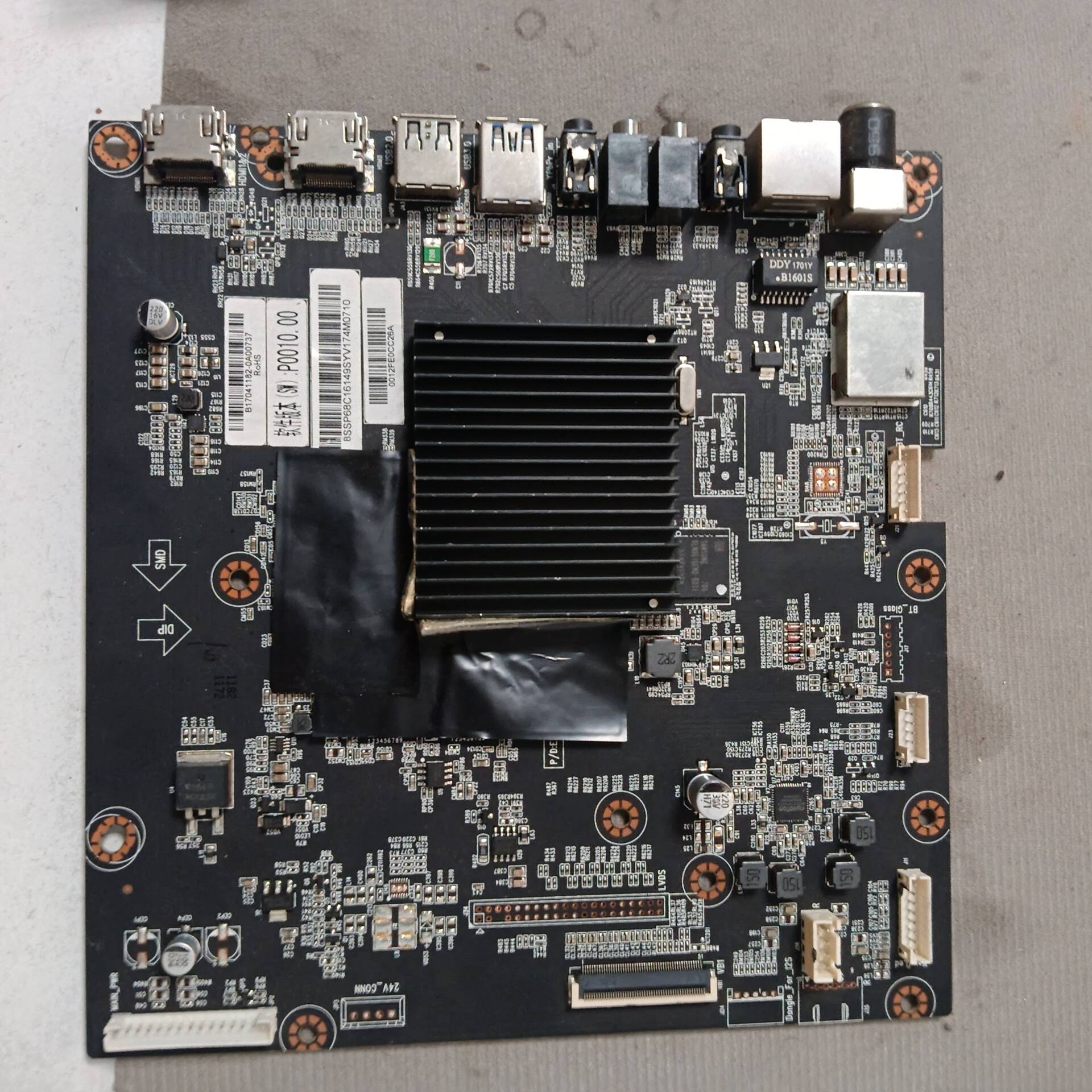 原装联想55E8主板ET.LX.5508E6C(17140) LX_E6_4K屏CN550C7520