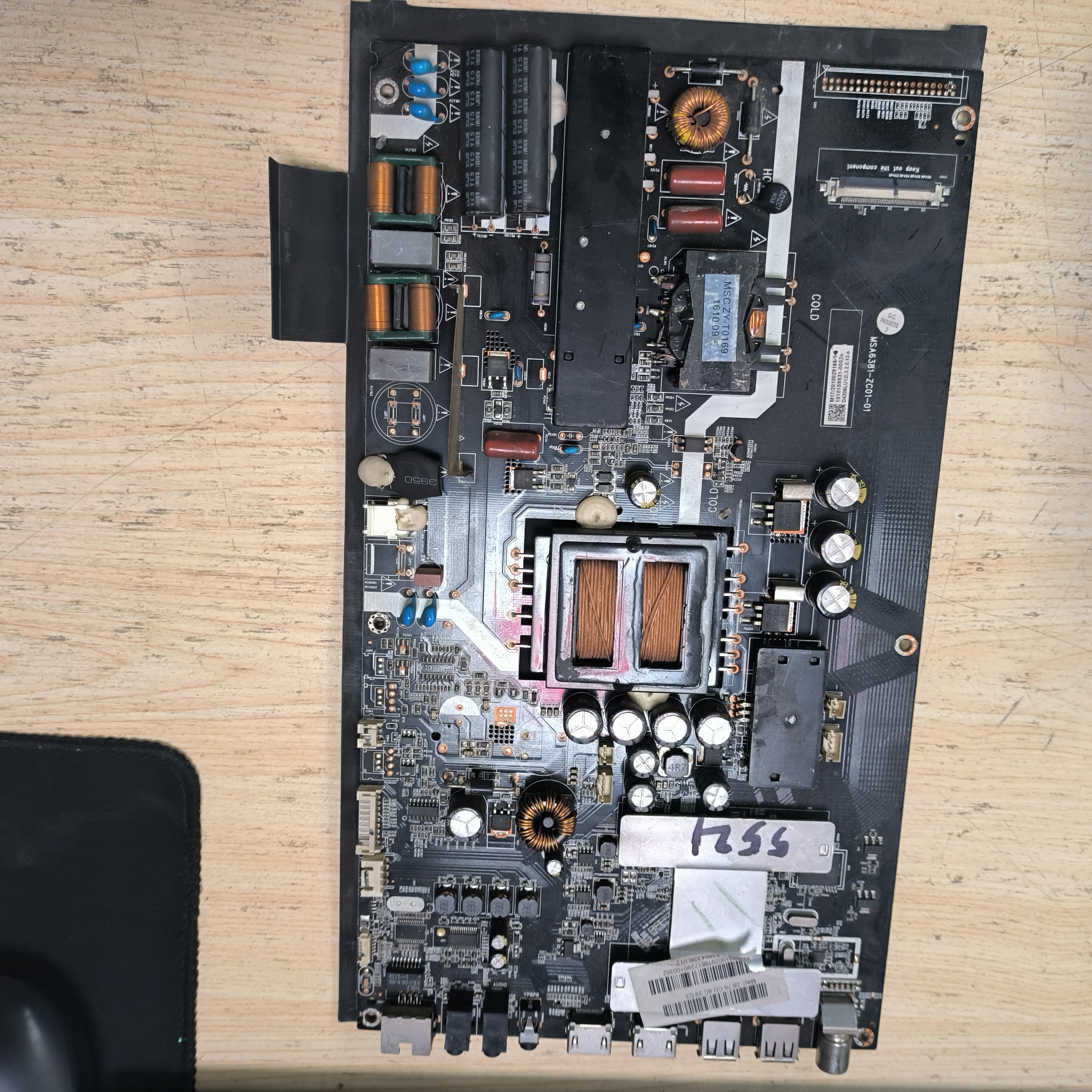 原装风行 43Q2电视主板 MSA6381-ZC01-01屏 LC430EGY-SJM1