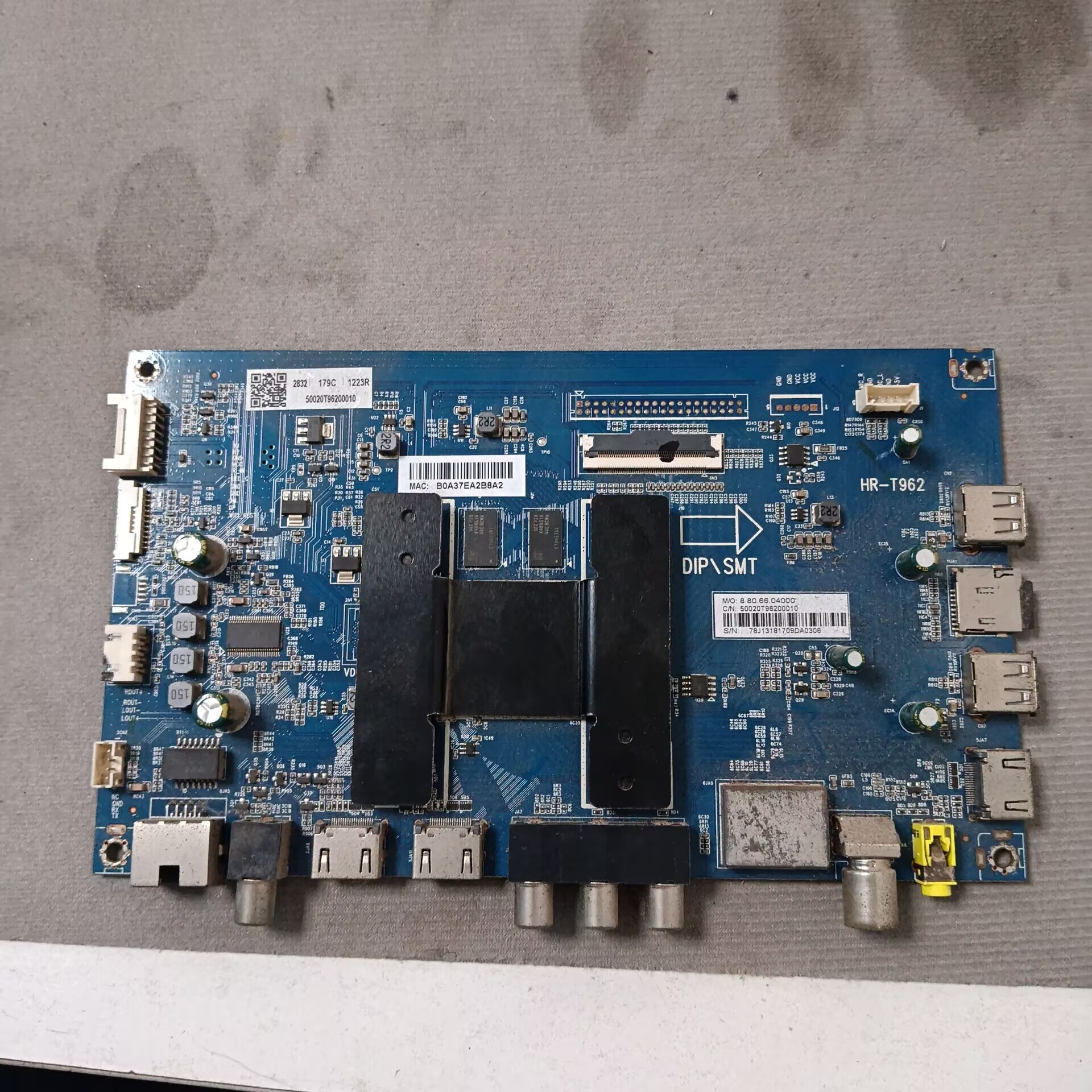 海尔LQ55AL88S81A2主板0091802191屏T550QVR08.4