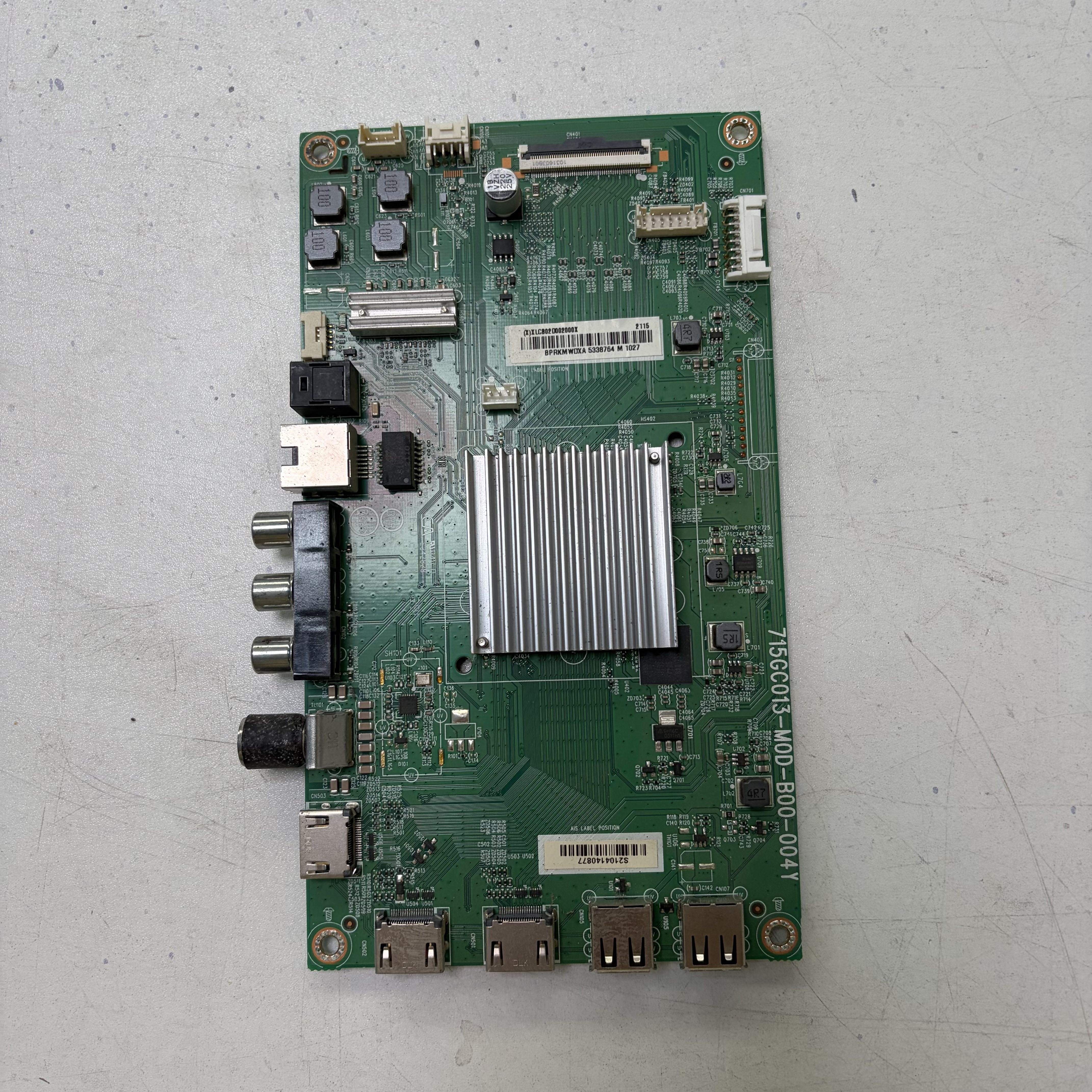 冠捷55PUF7294/T3主板715GC013-M0D-B00-004Y屏TPT550F2-PU4L01.Q