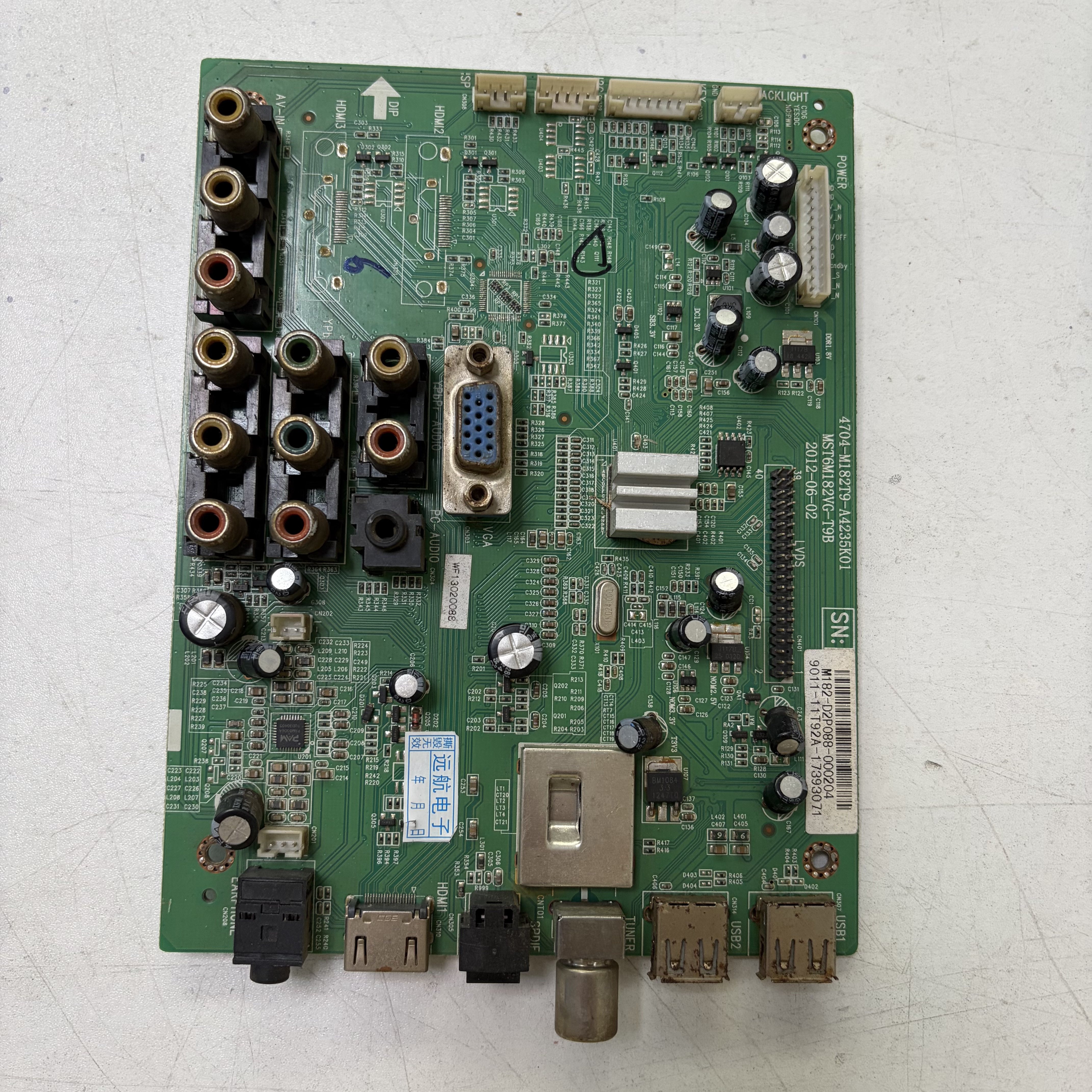 原装乐华LED42C820电视主板4704-M182T9-A4235K01屏K420WD