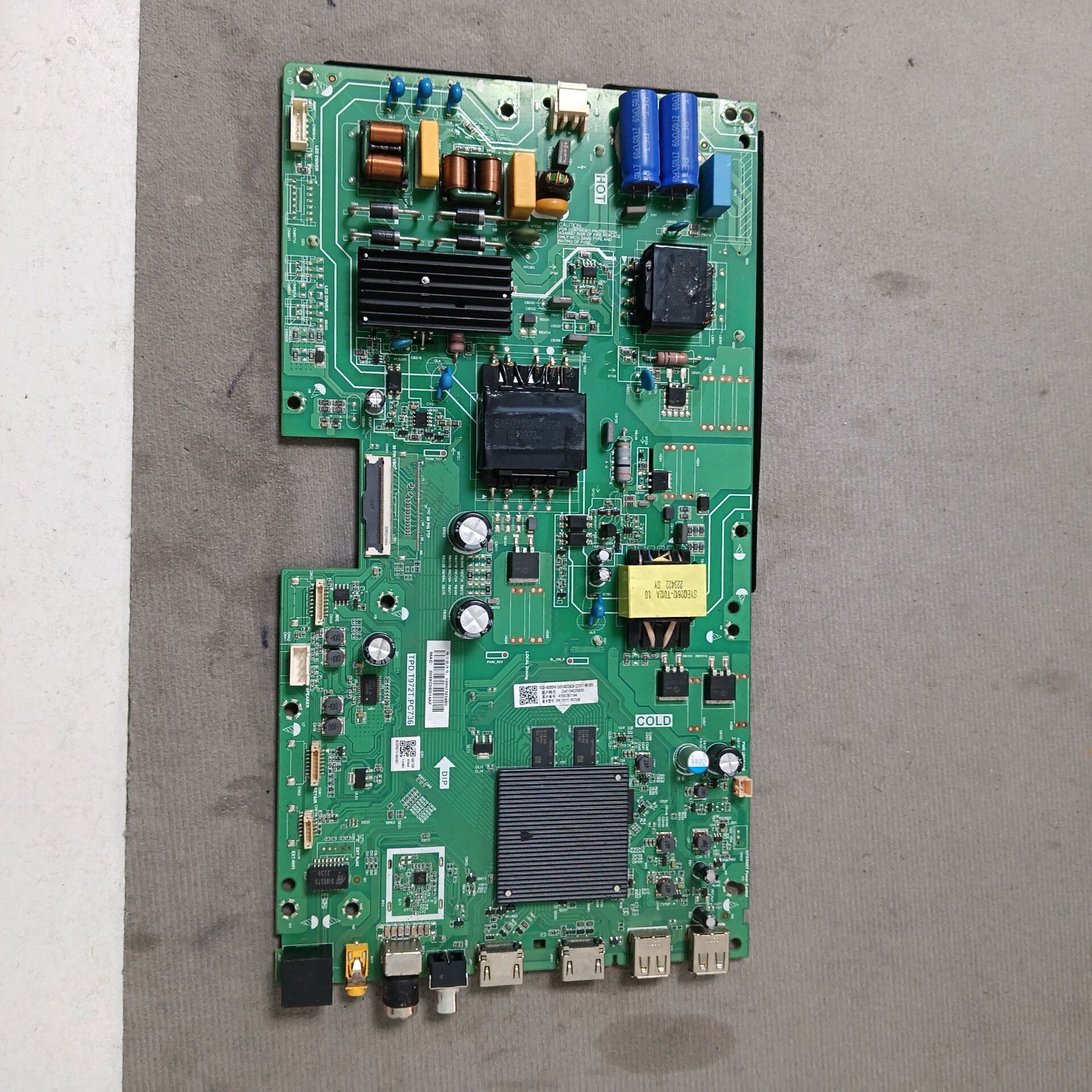 海尔LU55C61 PRO主板TPD.T972T.PC736 配屏PT550GT05-1