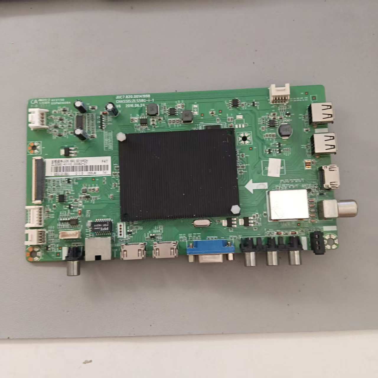 原装长虹 55U1主板 JUC7.820.00141998配屏 C550U16-E2-B 测好