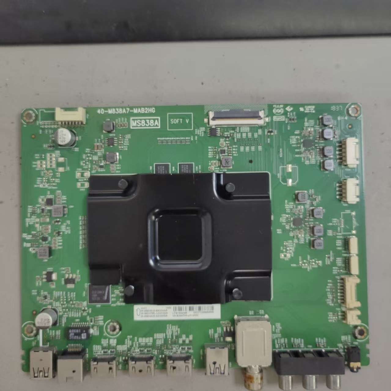 TCL 55C5主板40-M838A7-MAB2HG屏LVU550NE8L