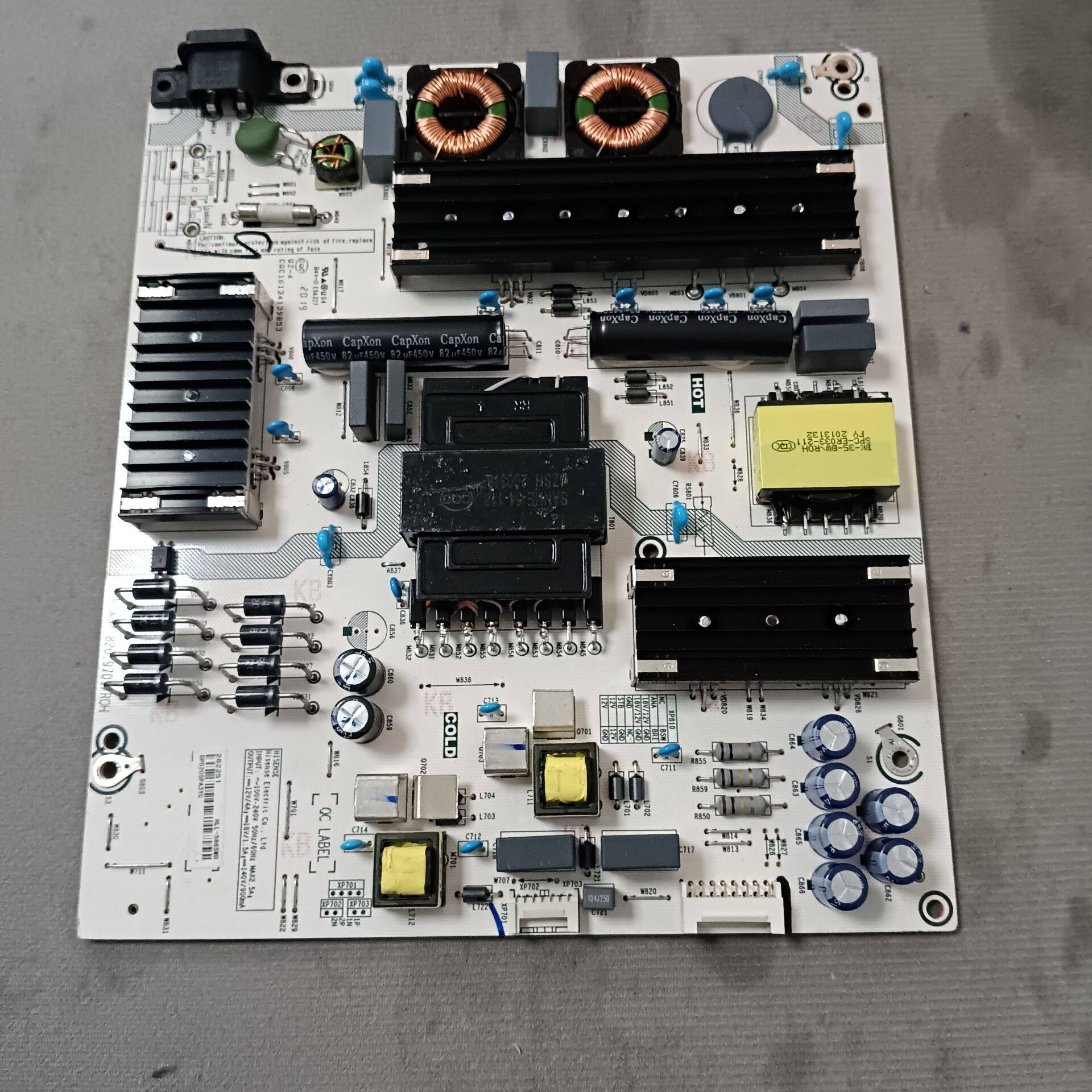 海信70V1F-S 75E3F  70E3D-PRO电源板RSAG7.820.9701