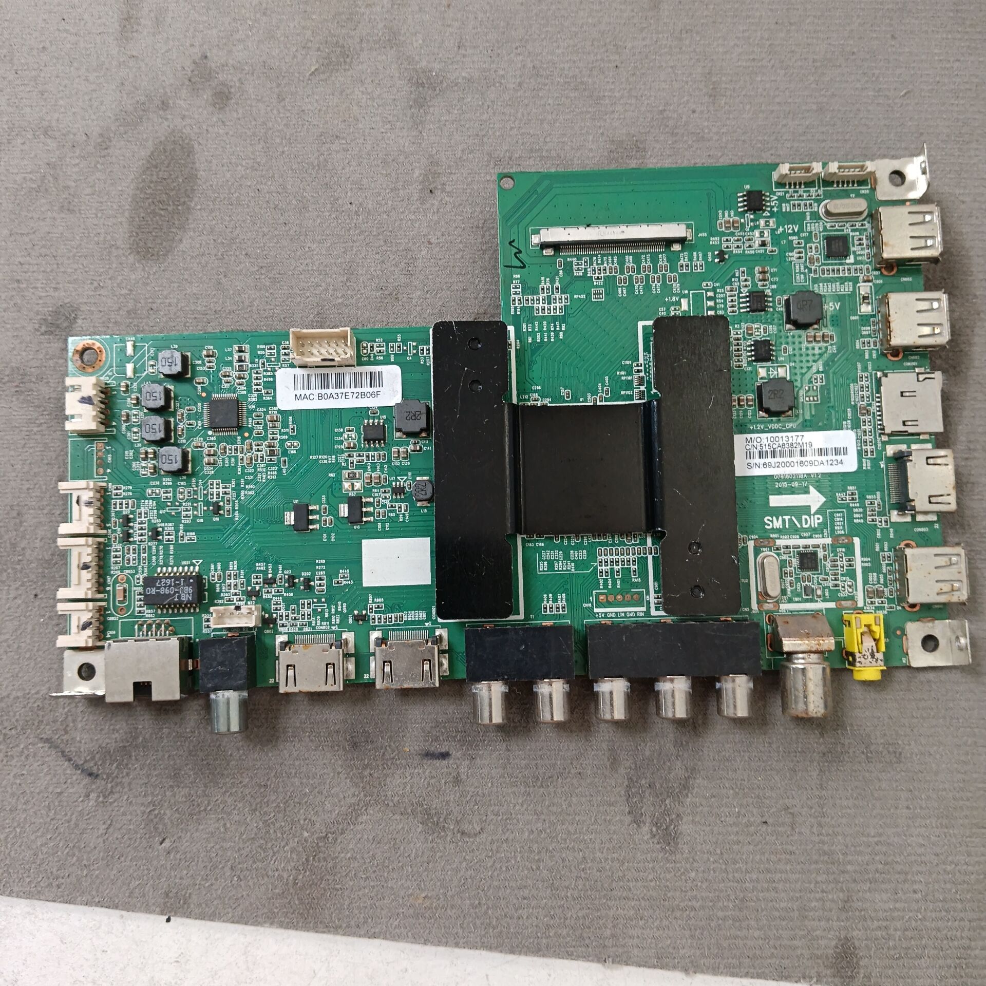 海尔LS55H510N主板0091802118A 0090724751N屏LC546PU1101